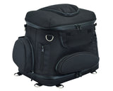 DS388 Daniel Smart Black Heavy Duty Textile Motorcycle Pet Carrier Si Daniel Smart Manufacturing