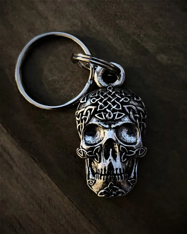 BBK-02 Celtic Skull Keychain Daniel Smart Manufacturing