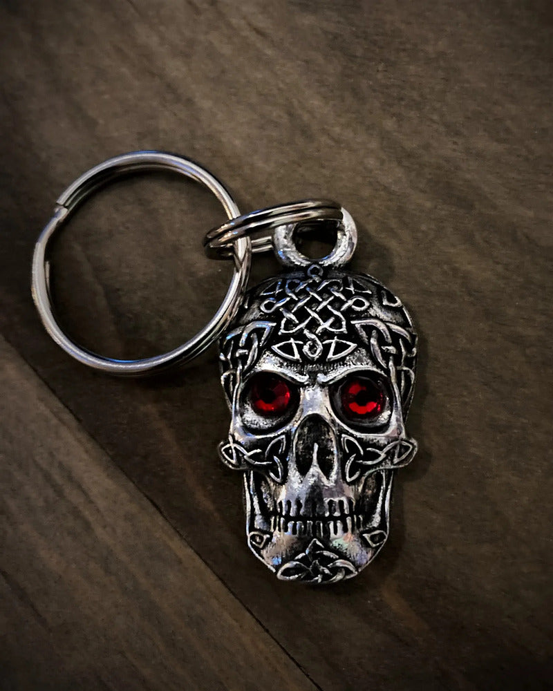 BBK-110 Celtic Skull Diamond Keychain Daniel Smart Manufacturing