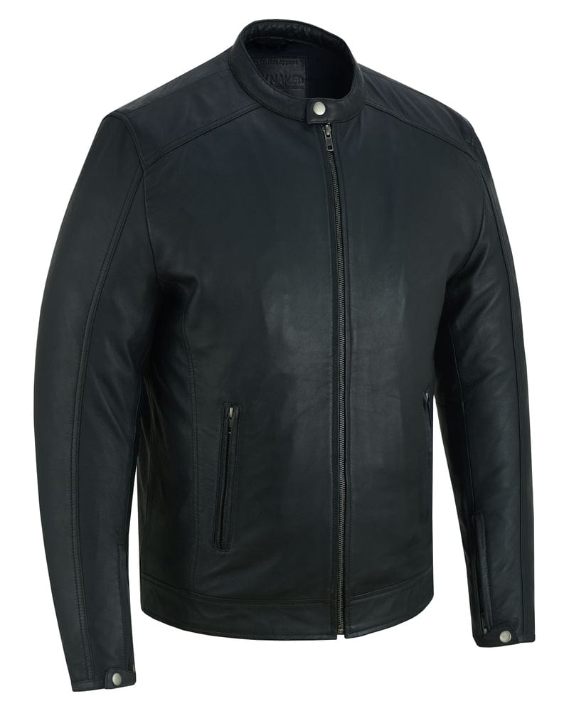 Classic Joe Men's Fashion Leather Jacket - Daniel Smart Manufacturing