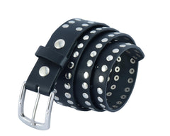 BLT2011 Premium Quality Studded Leather Belt Daniel Smart Manufacturing