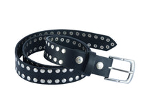 BLT2011 Premium Quality Studded Leather Belt Daniel Smart Manufacturing