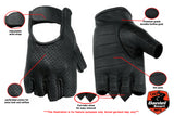 DS14 Perforated Fingerless Glove Daniel Smart Manufacturing