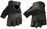 DS17 Leather/ Mesh Fingerless Glove Daniel Smart Manufacturing