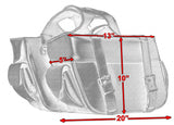 DS312 Two Strap Saddle Bag Daniel Smart Manufacturing