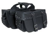 DS321S Two Strap Saddle Bag w/ Studs Daniel Smart Manufacturing