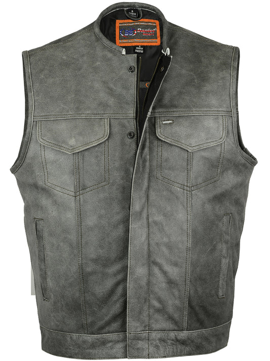 DS191V Concealed Snaps, Premium Naked Cowhide, Hidden Zipper, w/o Col Daniel Smart Manufacturing