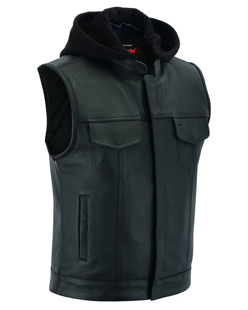 DS182 Concealed Snaps, Premium Naked Cowhide, Removable Hood & Hidden Daniel Smart Manufacturing