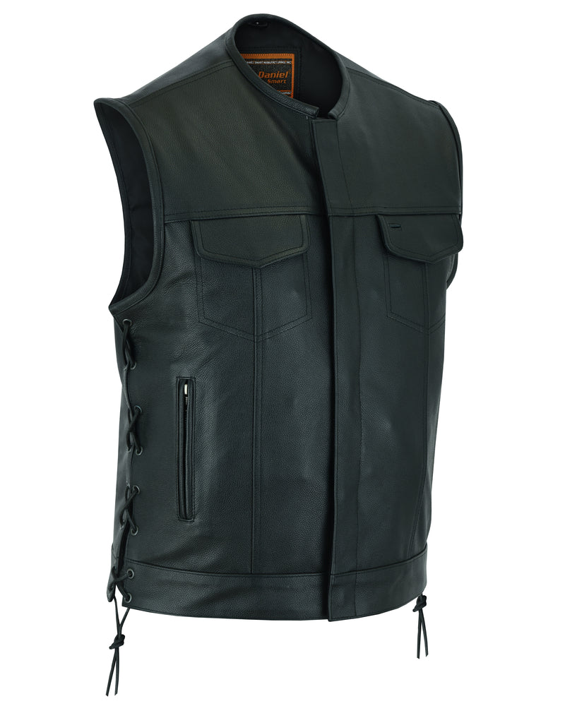 DS178 Upgraded Style Gun Pockets, Hidden 10" Gun Metal Zipper Daniel Smart Manufacturing