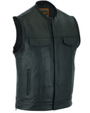 DS177 Upgraded Style Gun Pockets, Hidden #10" Black Metal Zipper, Sid Daniel Smart Manufacturing