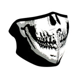 WNFM002HG ZAN® Half Mask- Neoprene- Skull Face- Glow in the Dark Daniel Smart Manufacturing