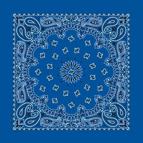 BD2501 Bandana Paisley Royal - Daniel Smart Manufacturing