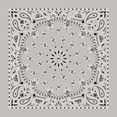 BD2502 Bandana Paisley Silver - Daniel Smart Manufacturing