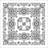 BD2506 Bandana Texas Paisley White [27" x27"] Daniel Smart Manufacturing