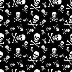 BD2512 Bandana Skull and Crossbones - Daniel Smart Manufacturing