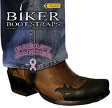 BBS-BC4 Weather Proof- Boot Straps- Breast Cancer- 4 inch Daniel Smart Manufacturing