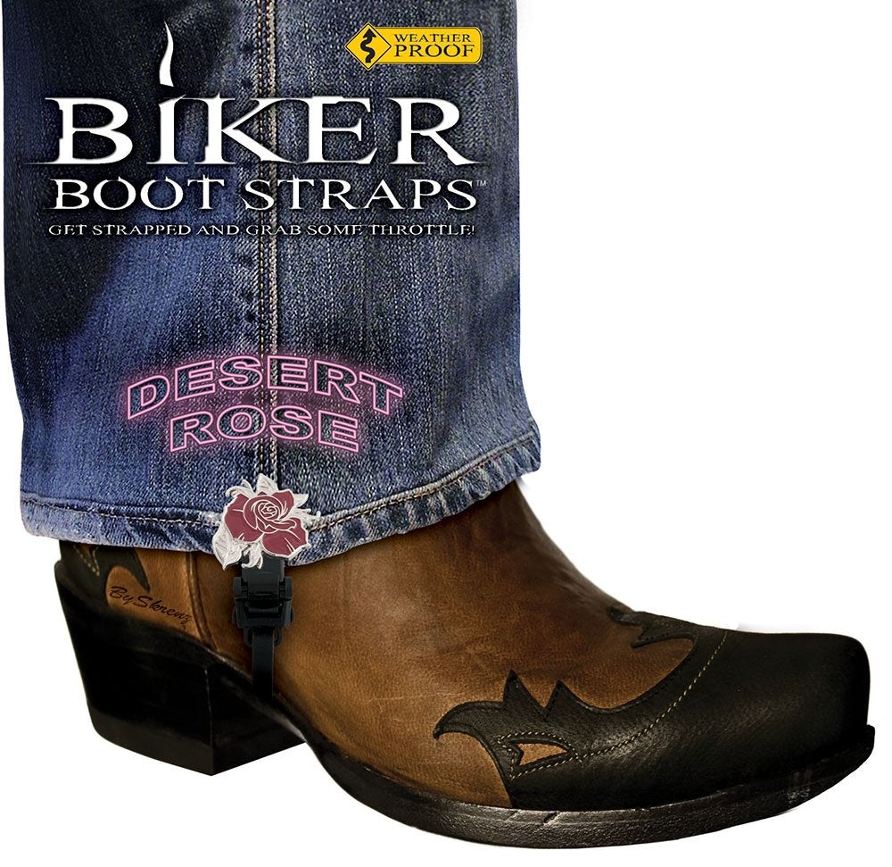 BBS/DR4 Weather Proof- Boot Straps- Desert Rose- 4 Inch Daniel Smart Manufacturing