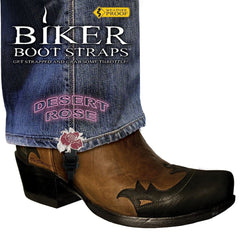 BBS/DR4 Weather Proof- Boot Straps- Desert Rose- 4 Inch - Daniel Smart Manufacturing