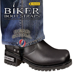 BBS/DS6 Weather Proof- Boot Straps- Dead Skull- 6 Inch - Daniel Smart Manufacturing