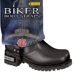 BBS/FD6 Weather Proof- Boot Straps- Fire Department- 6 Inch - Daniel Smart Manufacturing