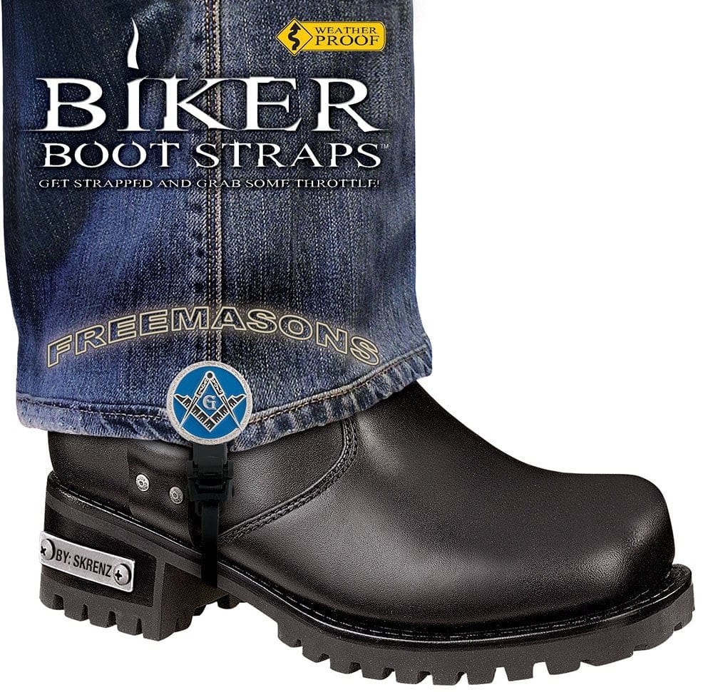 BBS/FM6 Weather Proof- Boot Straps- Freemasons- 6 Inch - Daniel Smart Manufacturing