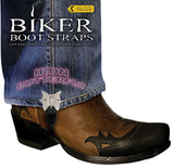 BBS/IB4 Weather Proof- Boot Straps- Iron Butterfly- 4 Inch Daniel Smart Manufacturing