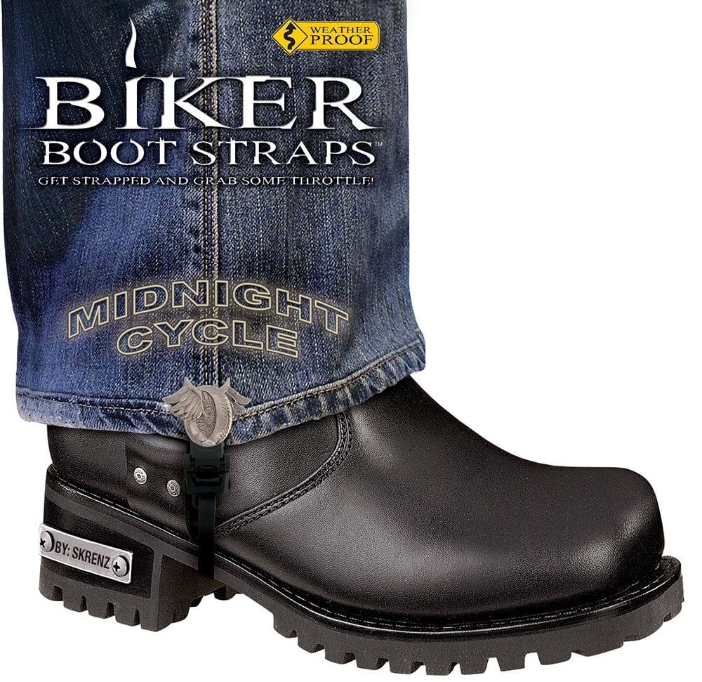 BBS/MD6 Weather Proof- Boot Straps- Midnight Cycle- 6 Inch - Daniel Smart Manufacturing