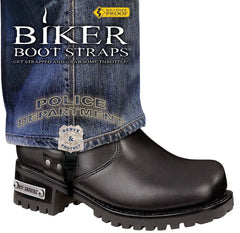 BBS/PD6 Weather Proof- Boot Straps- Police Department- 6 Inch - Daniel Smart Manufacturing