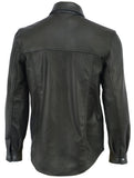 DS770 Men's Premium Lightweight Leather Shirt Daniel Smart Manufacturing