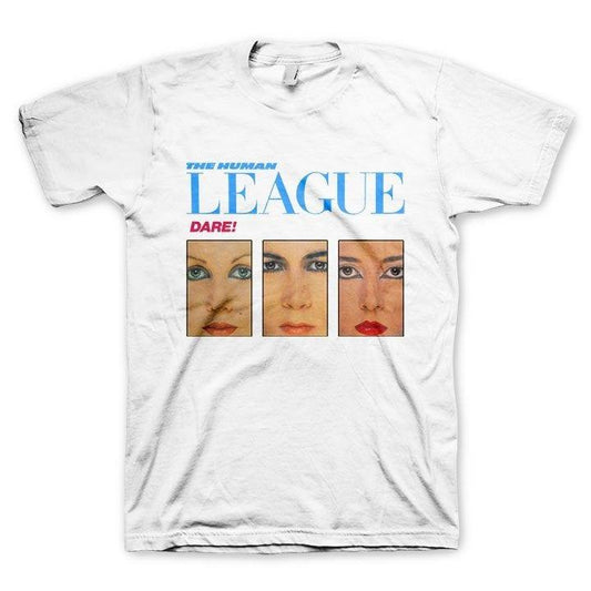 Human League Dare White T-Shirt - Human League