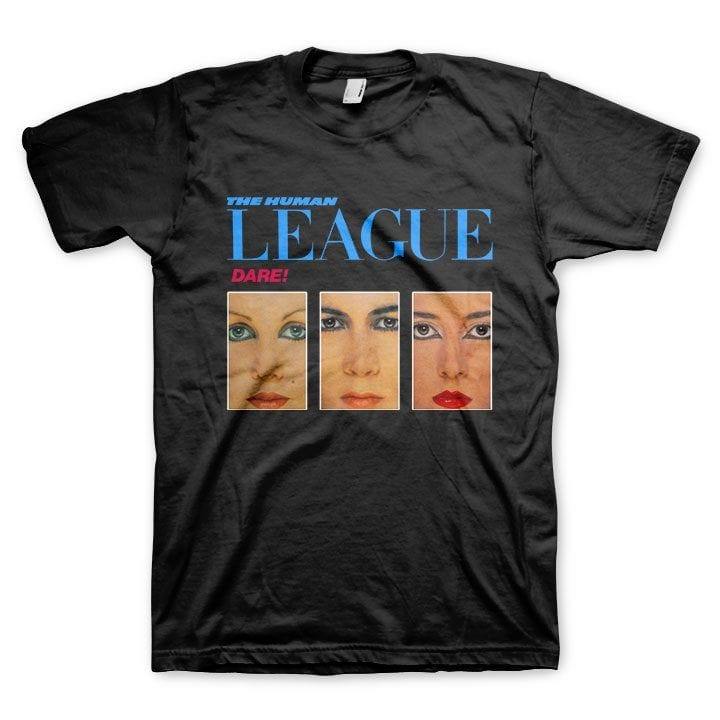 Human League Dare Black T-Shirt - Human League