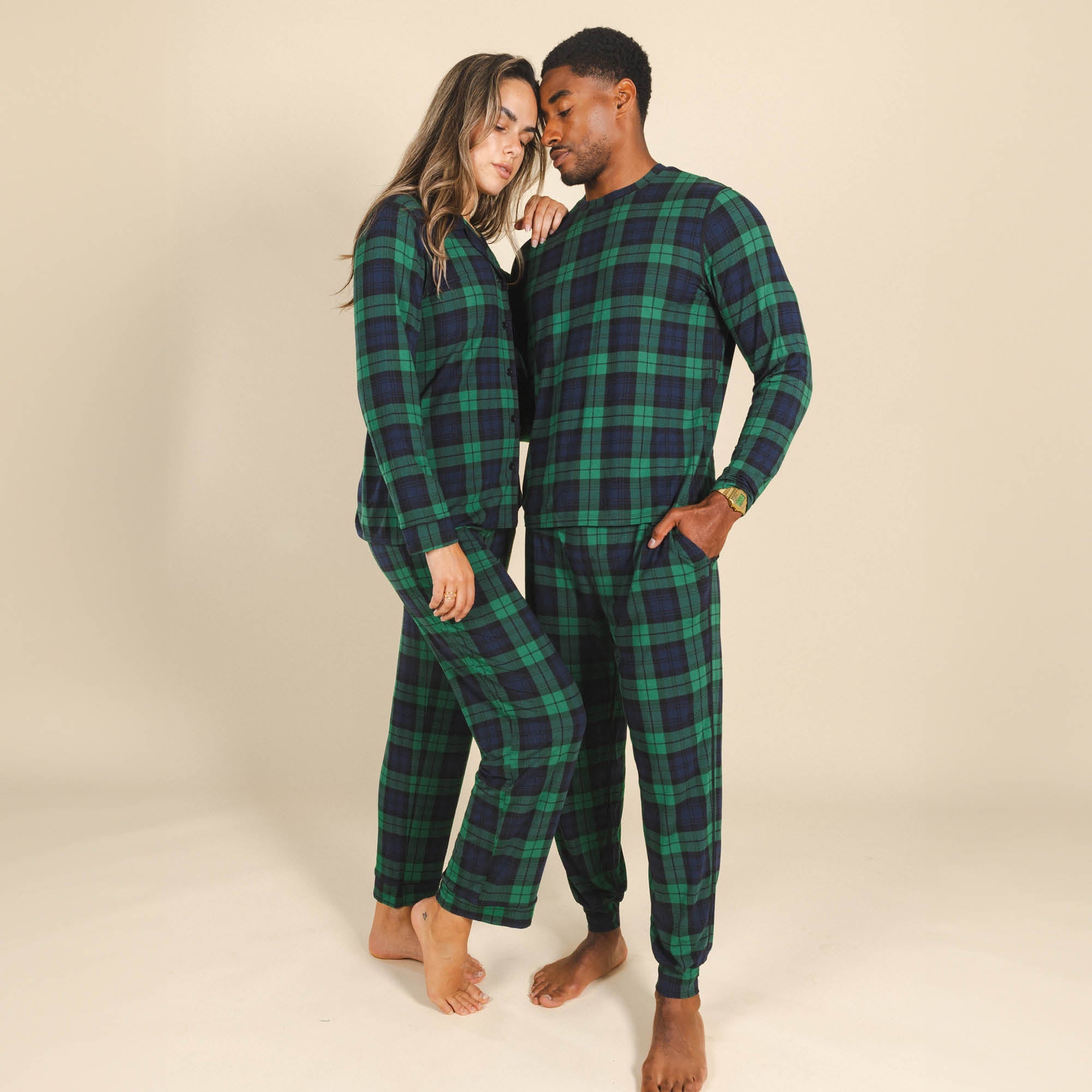 The Black Watch | Tartan Plaid SleepDeep™ Men’s Pajama Joggers