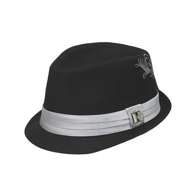 Peter Grimm Black/Silver Pavilion Hat