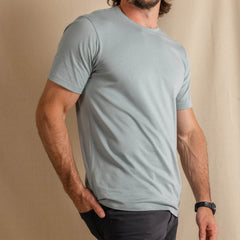 The Everyman™ Tee - Light Slate Blue | T-Shirt For Men ft. Super Stupid-Soft™ Fabric