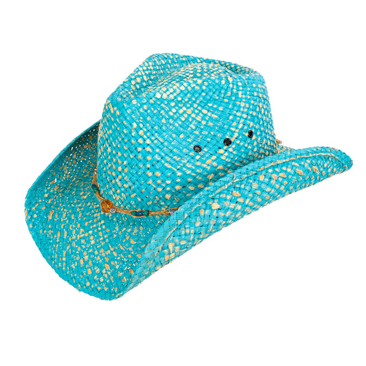 Peter Grimm Turquoise Mimoso Hat