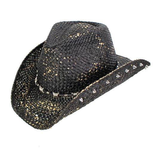 Peter Grimm Black Turbio Hat