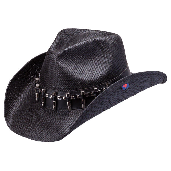 Peter Grimm Black Buckshot Hat