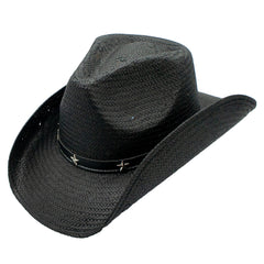 Peter Grimm Black Patterson Hat