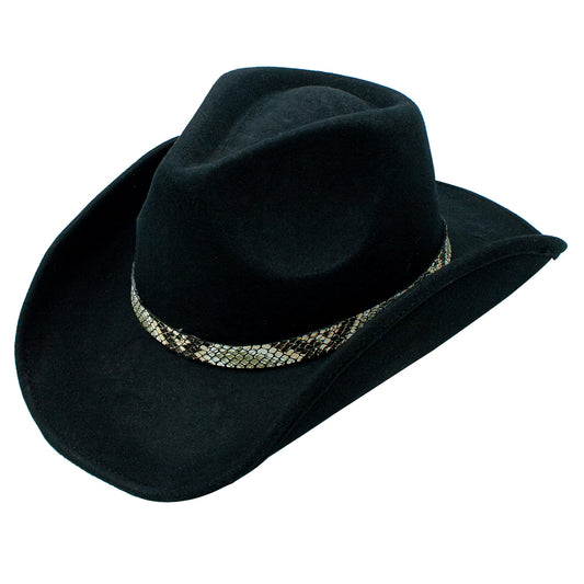 Peter Grimm Black Bandy Hat