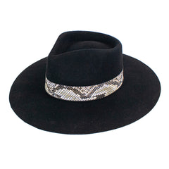 Peter Grimm Boa Hat Black