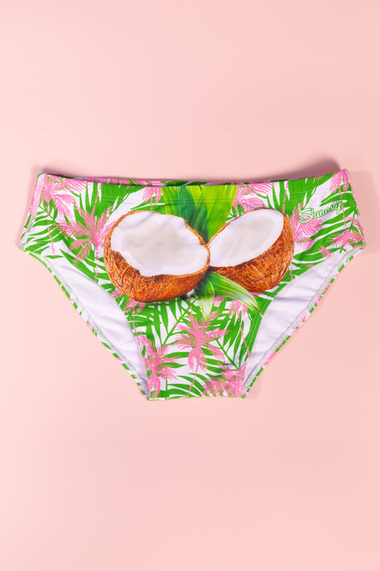 The Piña Colada | Tropical Coconuts Swim Brief