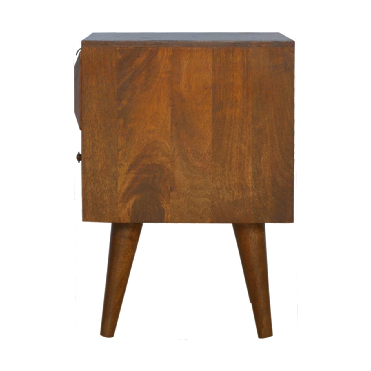 Chestnut Prism Bedside - Artisan Furniture