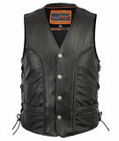 DS131 Men's Braided Vest Daniel Smart Manufacturing