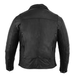 DS794 Men's Modern Longer Beltless Biker Jacket Daniel Smart Manufacturing