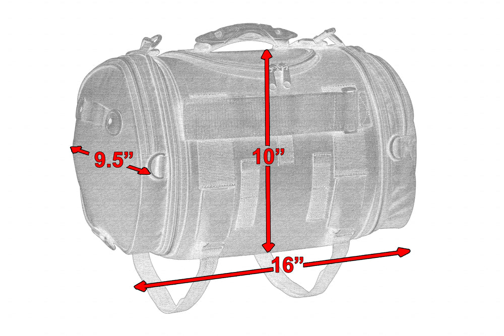 DS377 Modernized Cruising Sissy Bar Bag Daniel Smart Manufacturing