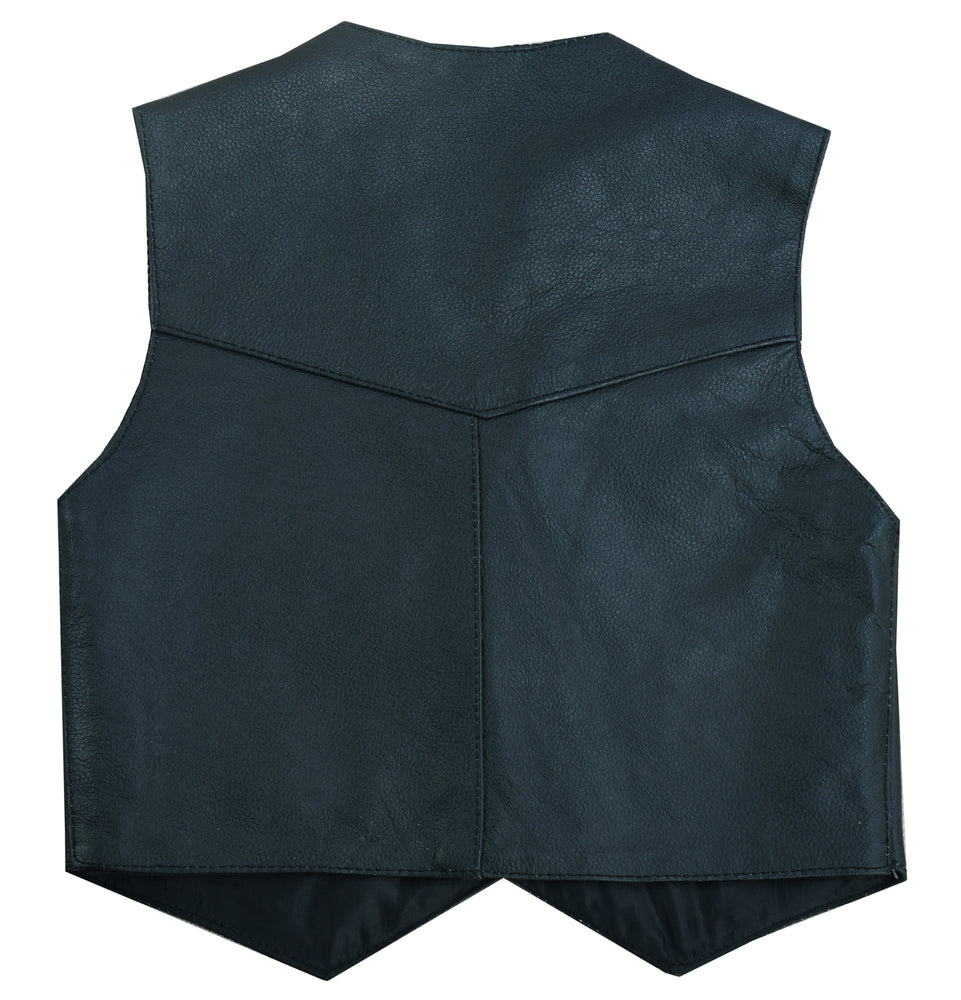 DS1744 Toddler Traditional Style Plain Side Vest Daniel Smart Manufacturing