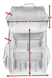 DS386 Updated Touring Back Pack With Studs Daniel Smart Manufacturing