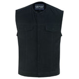 DM981BK Concealed Snaps, Denim Material, Hidden Zipper, w/o Collar Daniel Smart Manufacturing