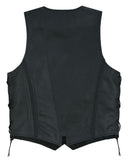 DS272 Women's Premium Braided Vest Daniel Smart Manufacturing