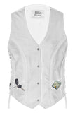 DS272 Women's Premium Braided Vest Daniel Smart Manufacturing